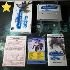 【美品】バハムートラグーン　スーパーファミコン