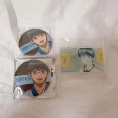 新八 缶バッジ 2個セット