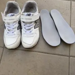 new balance 996 スニーカー 19cm ホワイト