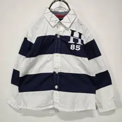 TOMMY HILFIGER【トミーヒルフィガー】ベビー　ボーダー　長袖　シャツ