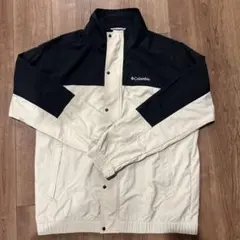 Columbia ナイロンジャケット XL 黒・白
