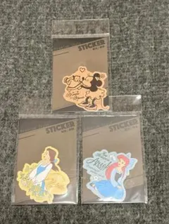 Disney(ディズニー)ディズニーステッカーセット3種 まとめ売り