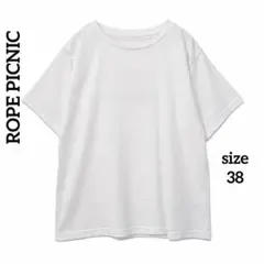 ROPEPICNICロペピクニック⭐︎半袖Tシャツ38M バックロゴ　レディース