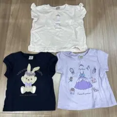 ９０㎝　petit main •Pupil House Tシャツ 3点セット