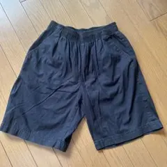 GU ブラック ハーフパンツ 150サイズ