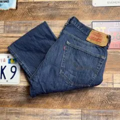 リーバイス501 デニムパンツ W36 ストレート 濃紺 メキシコ製　XL相当のサムネイル
