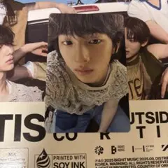 cortis ジュフン　封入トレカ　アルバム付き