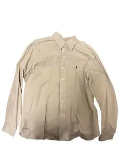 Ralph Lauren クラシックフィット シャツ ベージュ
