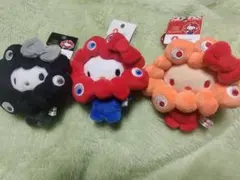 大阪・関西万博クロミちゃんミャクミャクカナビラ付きマスコット3種類