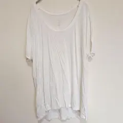 a new day オーバーサイズ ホワイト/白 Tシャツ