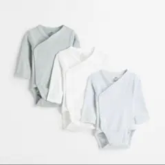 H&M ボディスーツ　長袖　新生児