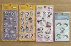 SNOOPY スヌーピー ステッカー 4枚セットのサムネイル