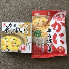 ヒガシマル S&B ぞうすいの素 セットのサムネイル