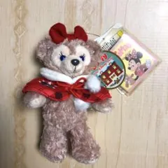 ディズニー　シェリーメイ　クリスマス　限定　ぬいぐるみバッチ