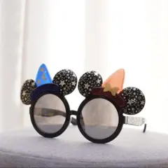 ミッキーマウス耳モチーフサングラス