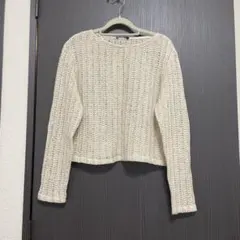 ZARA 新品 長袖 ラメニット　トップス ザラ