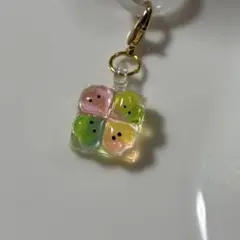 ハートノクローバーチャーム　めじるしアクセサリー　アンブレラマーカー