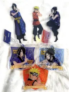 NARUTO-ナルト- 疾風伝 アクリルスタンド 印ver. サスケ　ナルト