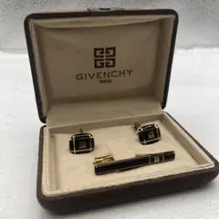 GUCCI グッチ ネクタイピン&カフスボタンセット ゴールド シルバー