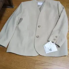 8月28日までの出品 新品未使用　HAUT MONDE ノーカラージャケット