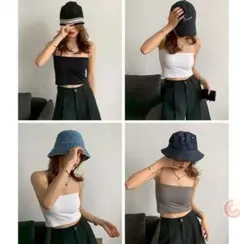 【専用ページ】新品　３色セット　キャミソール　ブラトップ　ショート丈　インナー