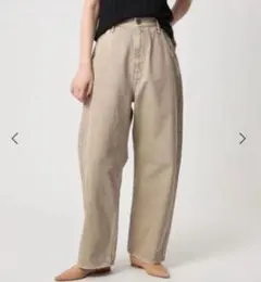 conte upper hights アッパーハイツ ベージュ　デニムパンツ