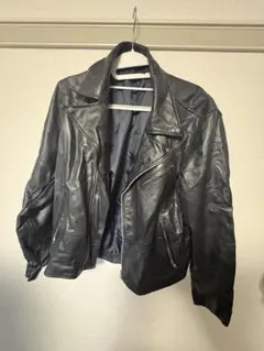 レザージャケット ライダース ブラック