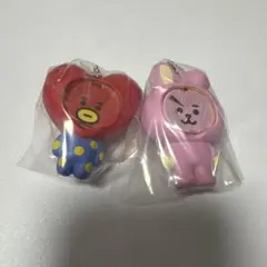 BT21 フォトフレームマスコット TATA COOKY セット