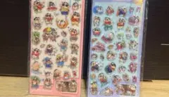 クレヨンしんちゃん　硬いシール　立体　2枚セット