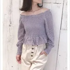 ［NICE CLAUP］シャーリングレーストップス (未使用)