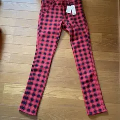 裏起毛 スキニーパンツ