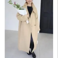 【最終値下げ】SLOBE IENA スタンドコクーンコート 38size