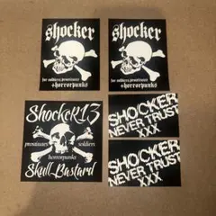 BALZAC【SHOCKERステッカー5枚セット】