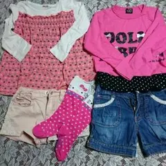 トップス、ショートパンツセット