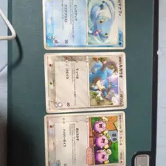 ポケモンカード 蒼海のマナフィ 波導のルカリオ ゴニョニョ 3枚セット