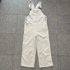 オーバーオール　サマンサモスモス　ホワイト