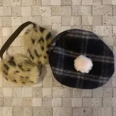 ネオブライス用 ベレー帽＆イヤーマフ 2点セット