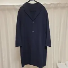 ABYTS 佐藤健ウールリバーコートWOOLRIVERCOAT ネイビー 紺のサムネイル