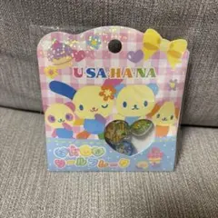 正規品　おはじき　シールフレーク　おはじきシール　ウサハナ　サンリオ