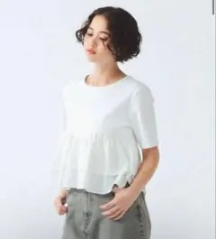 レイビームス ティアード キリカエ Tシャツのサムネイル