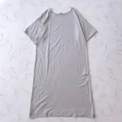 マーガレットハウエル　コットンニットワンピース　半袖　ゆったり　近年モデル