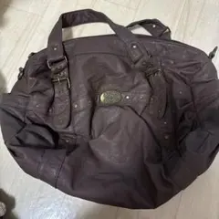 Vintage BILLABONG ブラウン ショルダーバッグ スタッズ装飾のサムネイル
