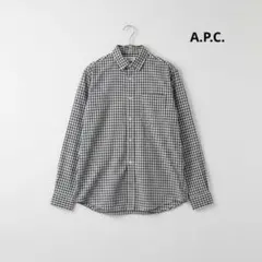 A.P.C. ギンガムチェックシャツ S フランス製