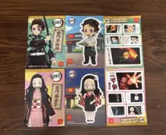 鬼滅の刃 シール マクドナルド マック コラボ 6枚セット