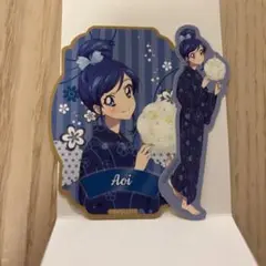 アイカツ　ステッカー　霧矢あおい