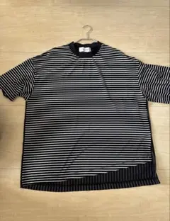 CULLNI ボーダー切替プルオーバー Tシャツ