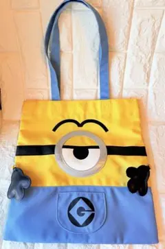 ミニオン トートバッグ 未使用 ユニバーサル　USJ ミニオンズ グッズ 大容量