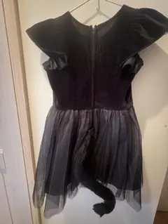 黒猫 ドレス コスチューム 120cm