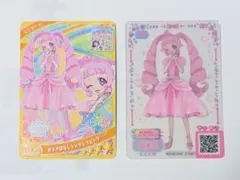 ひみつのアイプリ ミルフィーカード おとぎばなしシンデレラピンク ひまり