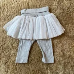 GAPチュチュ付きレギンス グレー